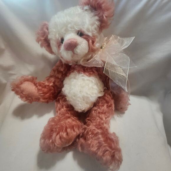 Kylie Panda Bear Charlie Bears SJ 3979 Isabelle Collection Mohair Hangtags B27 - Picture 1 of 8